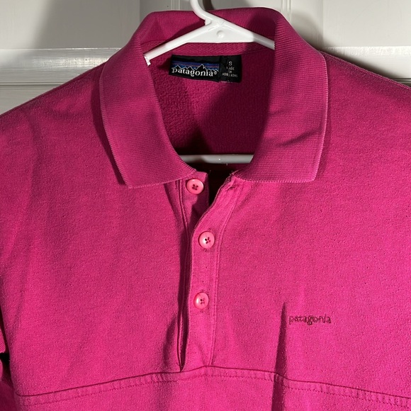 Vintage Patagonia Sweatshirt Pullover Sweater Unisex S Women’s M Barbie Pink - Picture 4 of 17